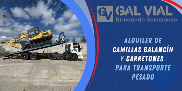 Camillas balancín y carretones para transporte pesado